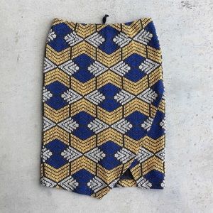 Anthropologie Maeve High waisted printed dream